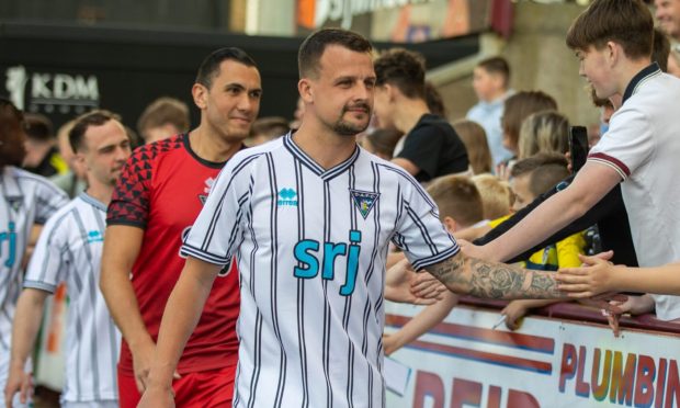 Dunfermline Athletic F.C. captain Kyle Benedictus.