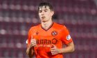 Scott Banks in action for Dundee United as a teenager.