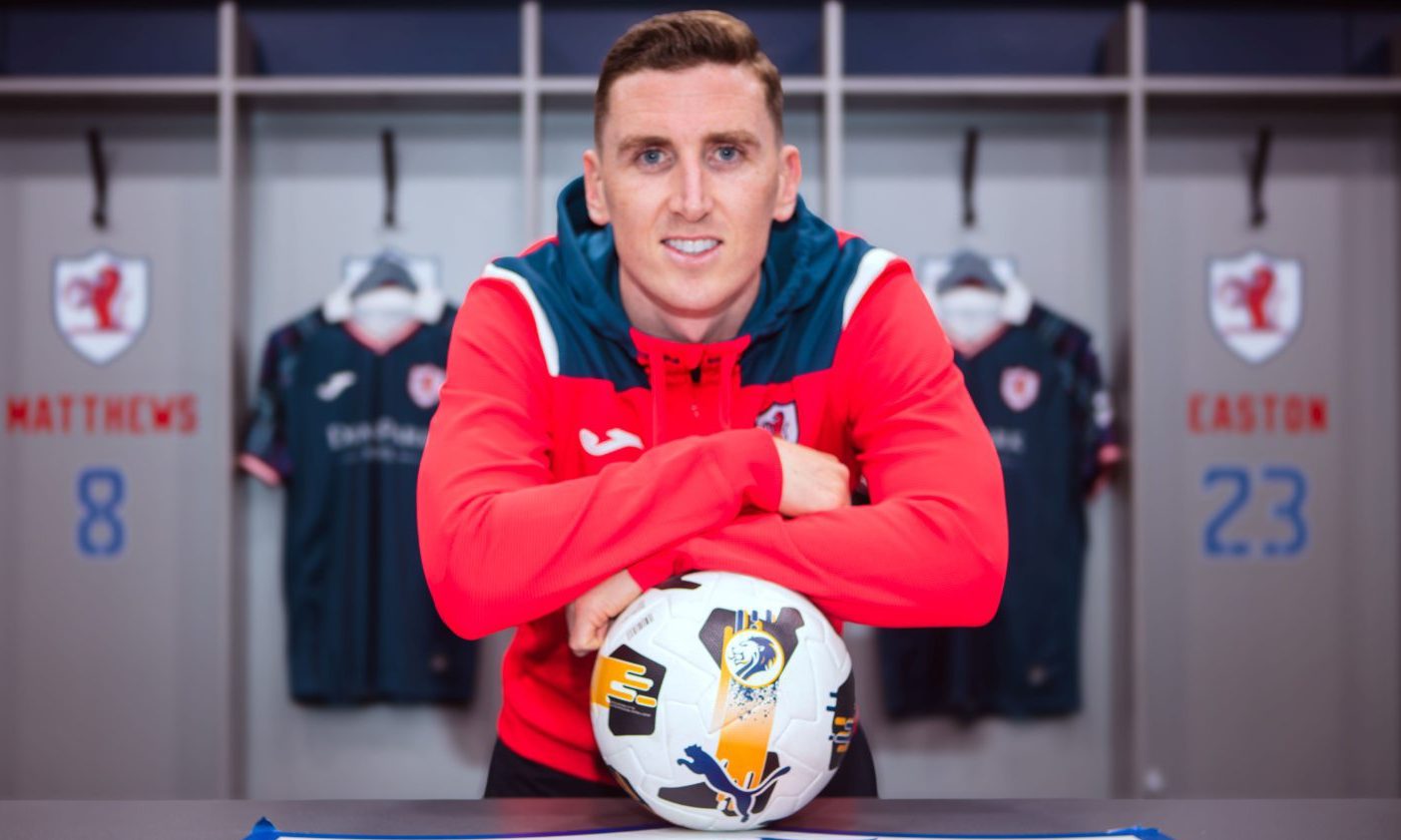 Raith Rovers' summer signing Paul Hanlon.