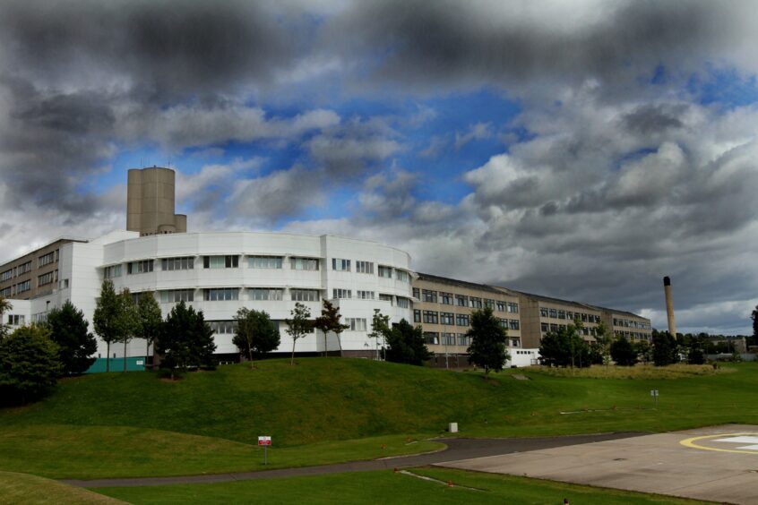 Ninewells Hospital.