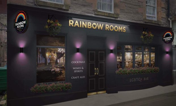 How the new LGBTQ+ bar in Perth will look. Image: Rainbow Rooms/Facebook