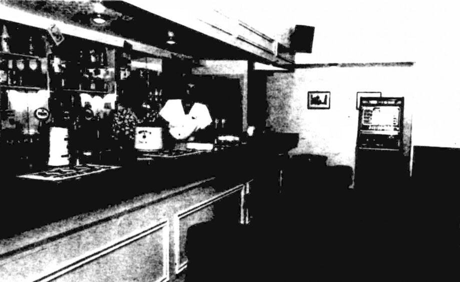 How the pub looked after the refurbishment in 1989.