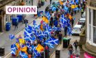 All Under One Banner march through Dundee in 2018.