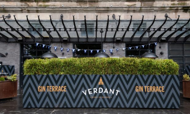 The new Verdant Terrace at the Malmaison Dundee. Image: Alan Richardson