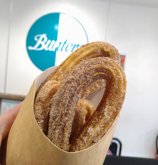 Bunters serve up churros and more from their Blairgowrie and Rattray takeaway.