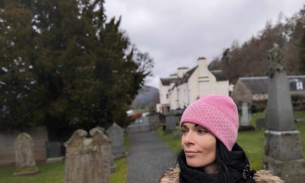 Gayle visits the mysterious Fortingall Yew in Glen Lyon, Perthshire. Image: Gayle Ritchie.