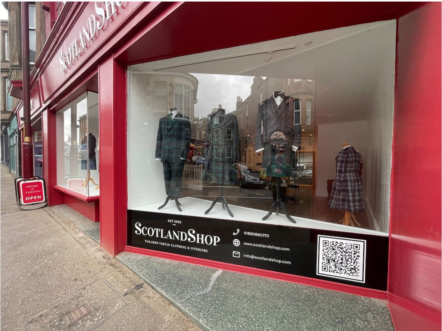Crieff tartan shop used by Ewan McGregor has new owners