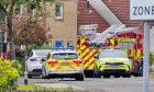 Person trapped Glenrothes crash