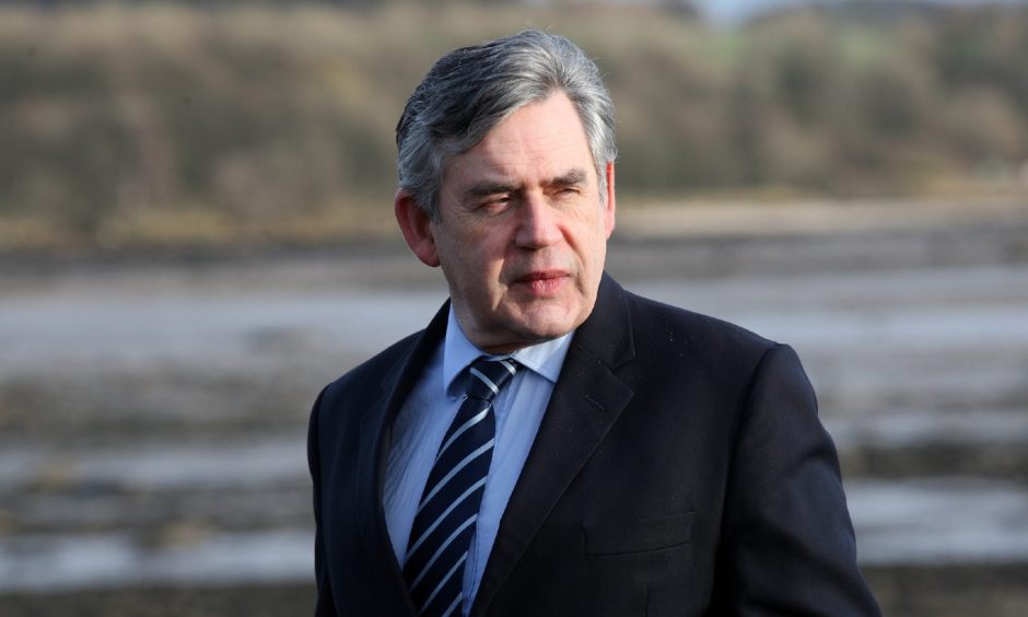 Former prime minister and Fife MP Gordon Brown