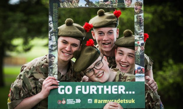 The Black Watch Museum WW2 Family Day event. Image: Mhairi Edwards/DC Thomson