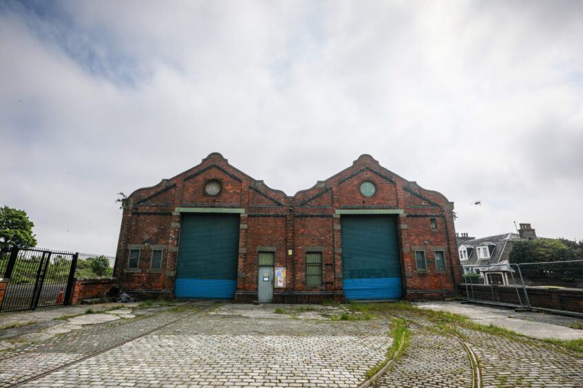 Dundee Museum of Transport site.