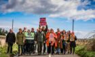 Locals have welcomed the Cotton of Lownie solar farm refusal decision. Image: Mhairi Edwards/DC Thomson