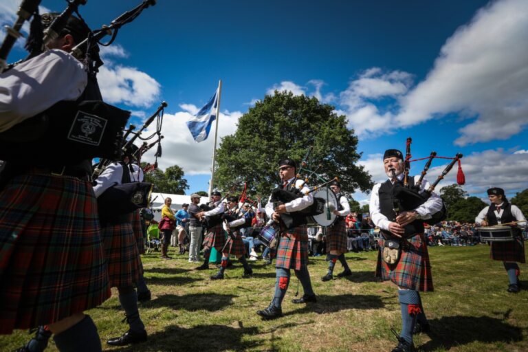 IN PICTURES Strathmore Highland Games at Glamis Castle