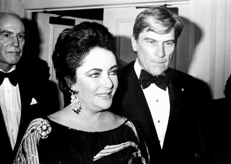 Elizabeth Taylor and John Warner in 1979.