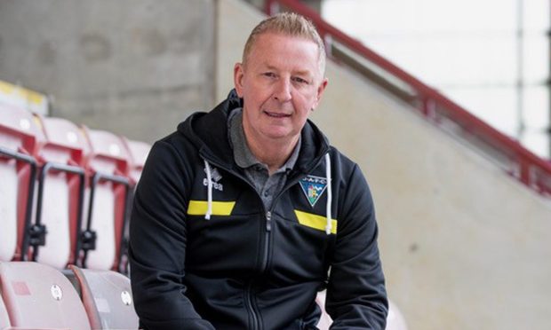 Dunfermline Athletic's interim boss, John McLaughlan.