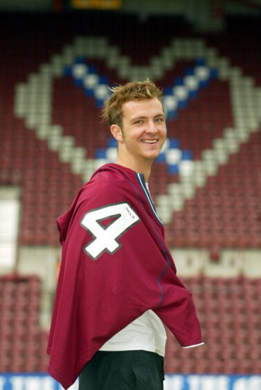 Andy Webster was a key player for Craig Levein in his first spell as Hearts manager. 