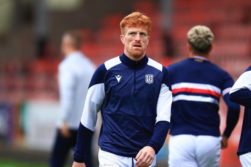 Simon Murray did some fitness work ahead of the game. Image: Shutterstock