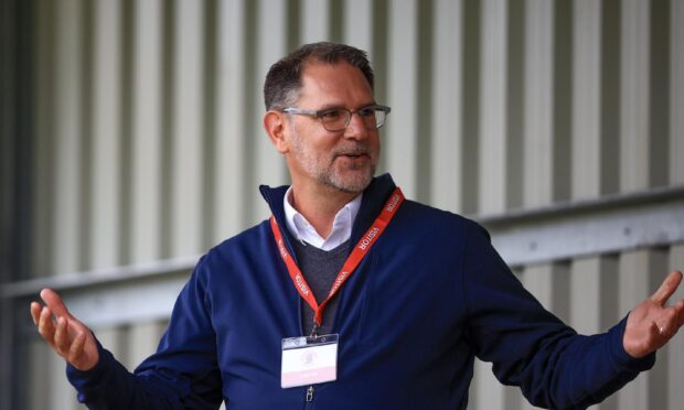 Dundee managing director John Nelms. Image: David Young/Shutterstock