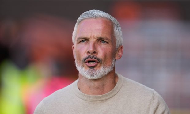 Jim Goodwin was satisfied with Dundee United's workout