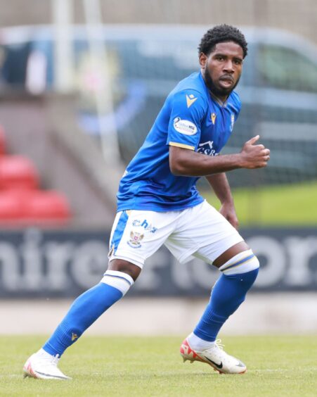 Andre Raymond has hit the ground running with St Johnstone. 