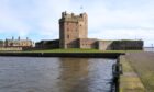 The lighting at Broughty Castle could undergo an upgrade. Image: Paul Reid/DC Thomson.