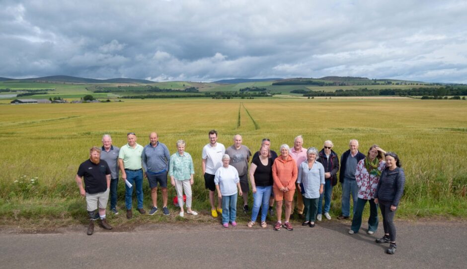 Angus campaigners fighting SSEN 400kV OHL plan.