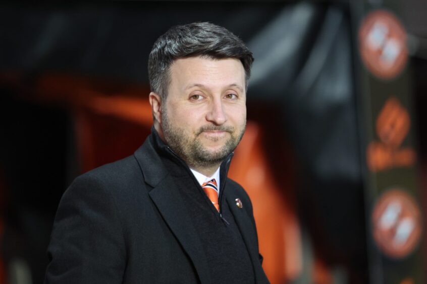 Dundee United chief executive Luigi Capuano