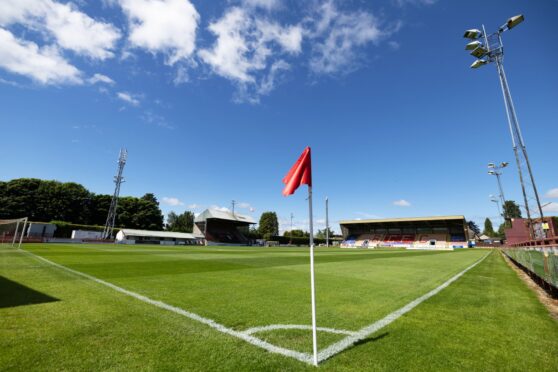 Brechin City Football Club's Glebe Park gorund.