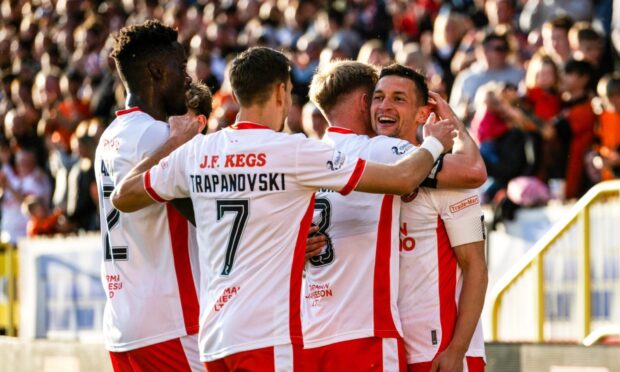 David Babunski has scored three goals in his three outings for Dundee United