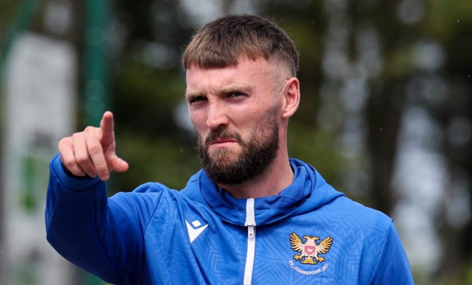 Kyle Cameron (left) is the new St Johnstone captain.