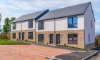 The affordable homes at the former Viewforth High School site in Kirkcaldy. Image: Supplied.