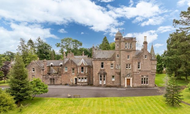 Rosely Country House Hotel near Arbroath.