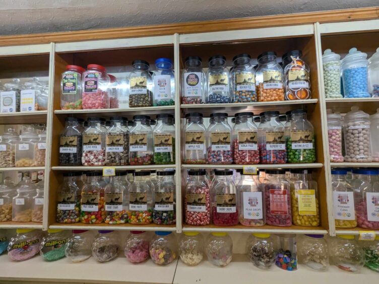 The shelves of the Star Rock Shop groan under the weight of thousands of sweets. Image: Gayle Ritchie.