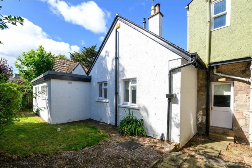 Side entrance to the St Andrews cottage 