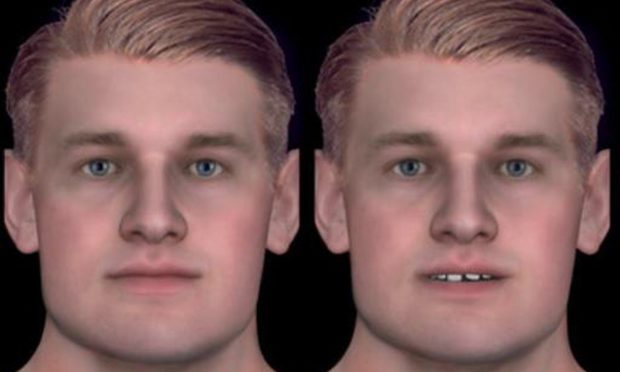 The facial reconstruction of 'Ambleteuse Man', who was found on a French beach in 1984. Image: Locate International/Dundee University