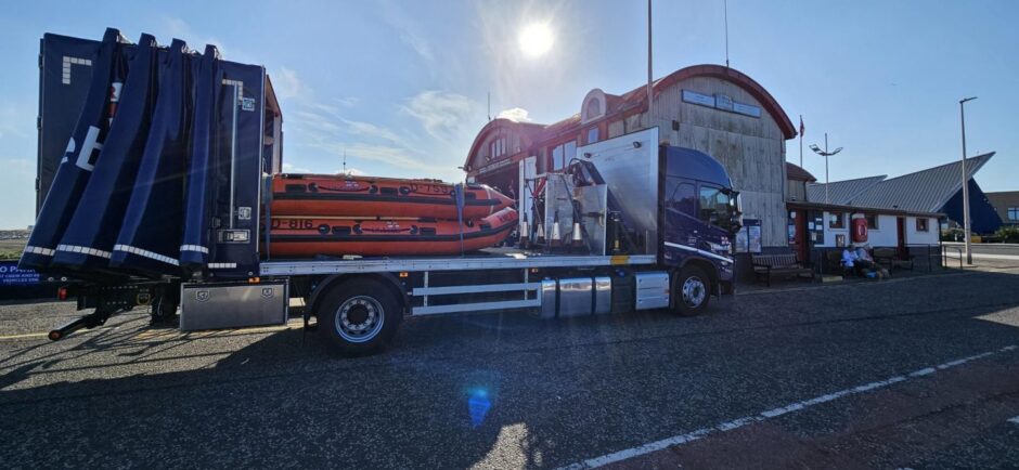 New Arbroath lifeboat.