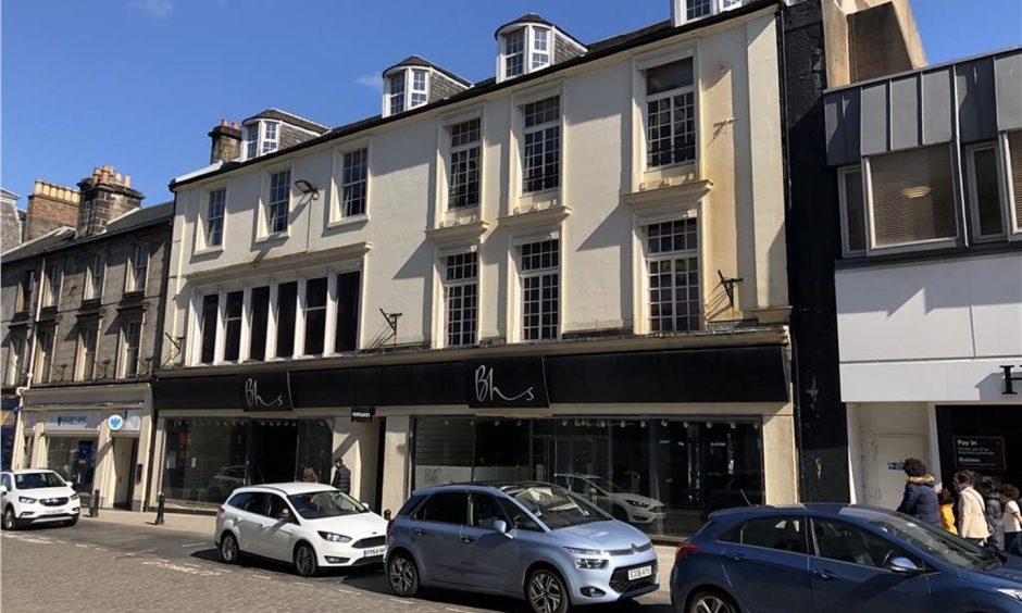 The former BHS Store in Stirling. is for sale