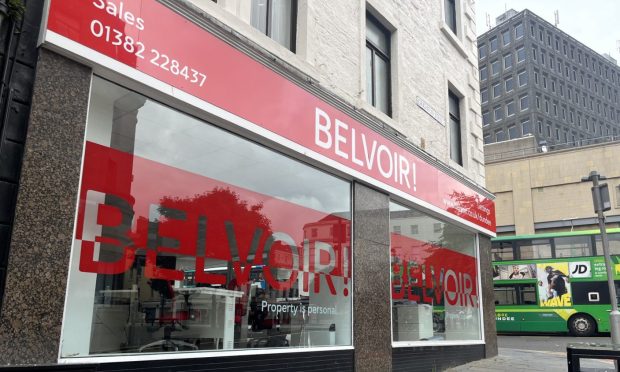 Belvoir Dundee office on Crichton Street. Image: DC Thomson.