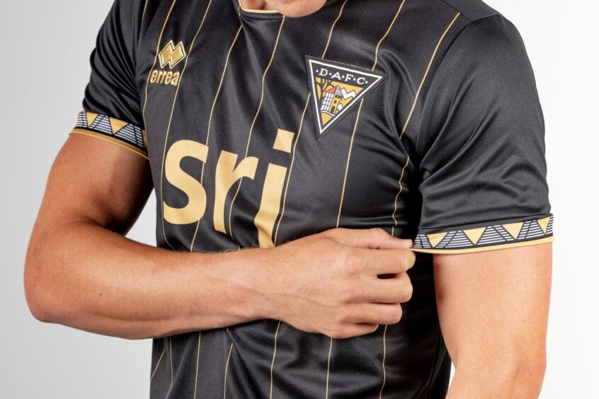 The Dunfermline Athletic F.C. away kit for 2024/25.