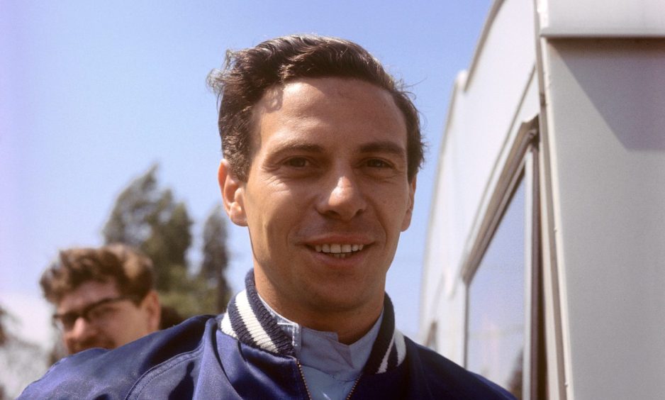 Scottish F1 driver Jim Clark.