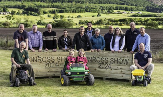 Kinross Show's multigenerational team.