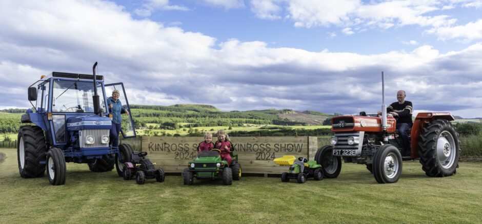 A few of the Kinross Show team