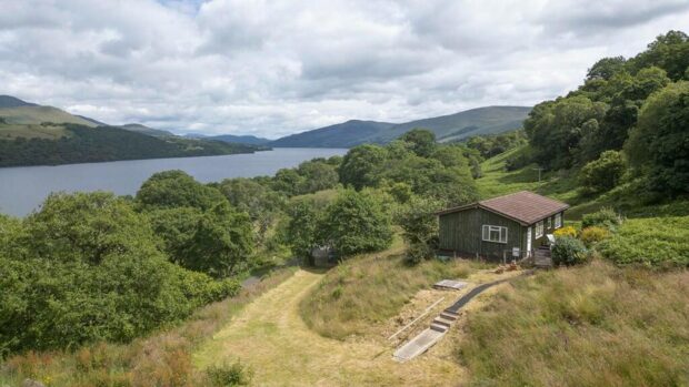 Camusurich Lodge has an outstanding Highland Perthshire location. Image: Irvine Geddes.