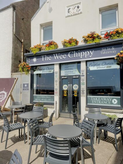 facade of The Wee Chippy