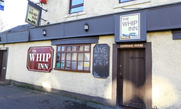 Front of The Whip Inn.