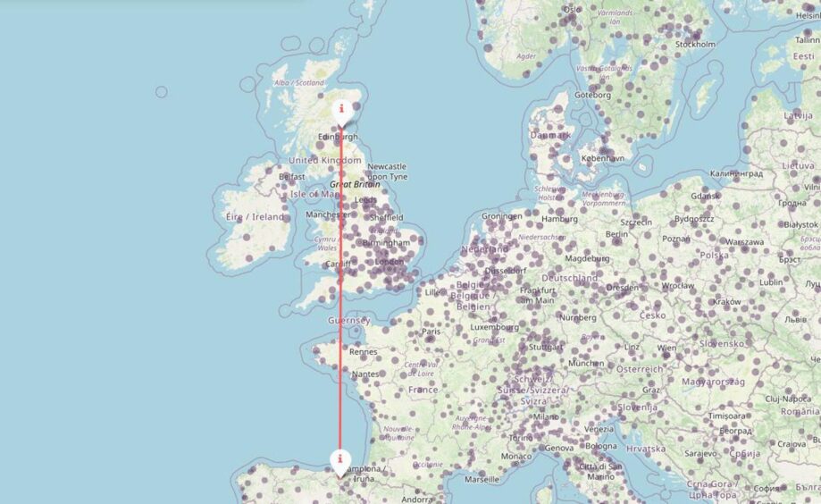 Dundee has been paired with Bilbao. 