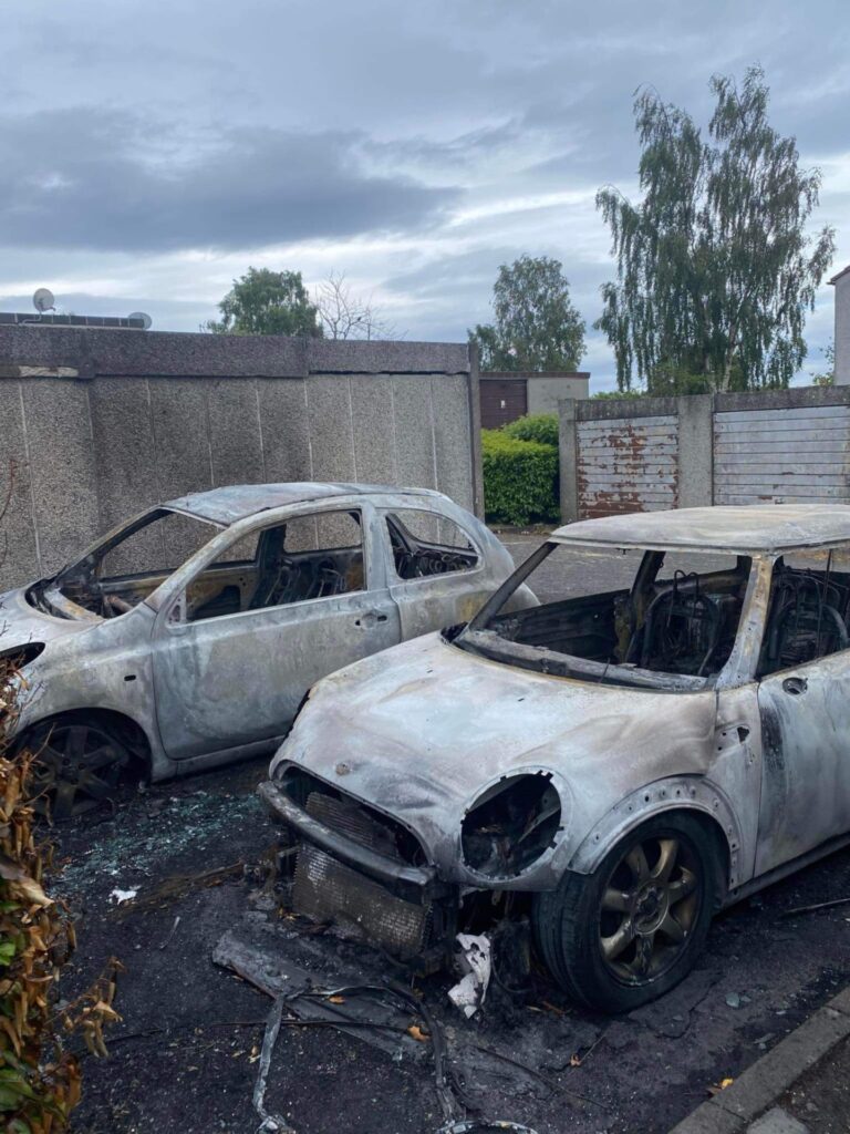 Melville Close Three fires on Glenrothes street were 'deliberate'