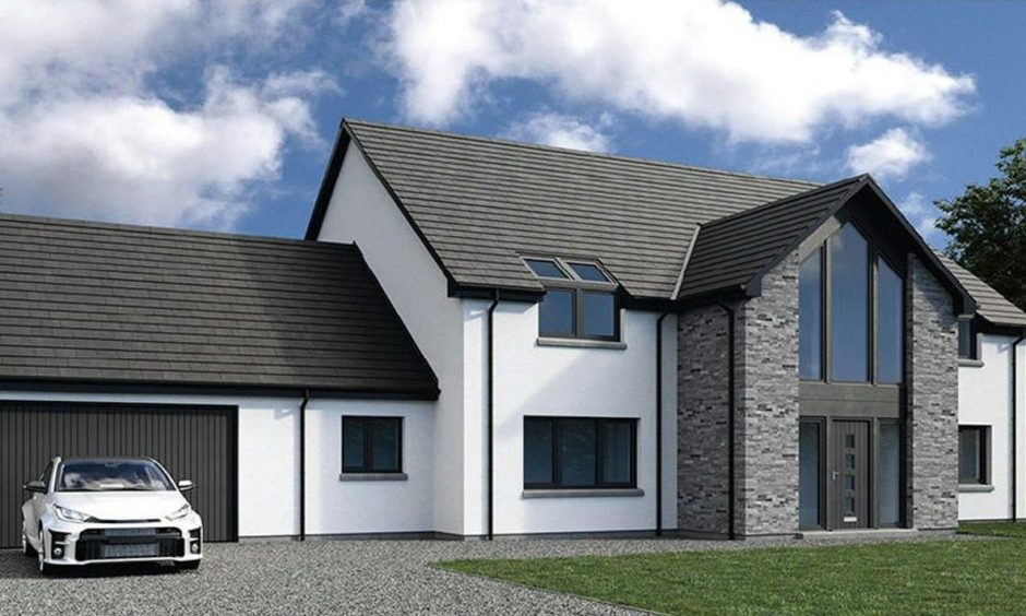 Forfar luxury homes development at Lour Road.