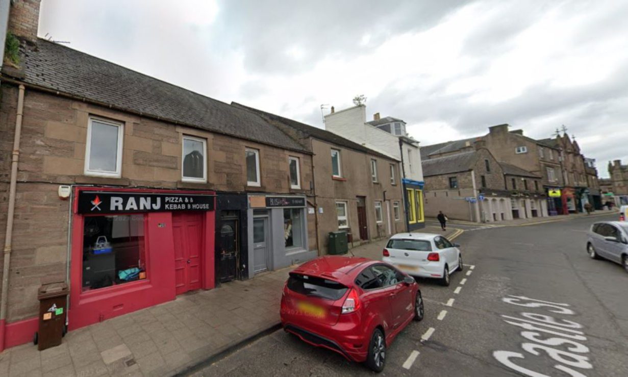 Forfar properties evacuated as 'deliberate' fire destroys gas pipe