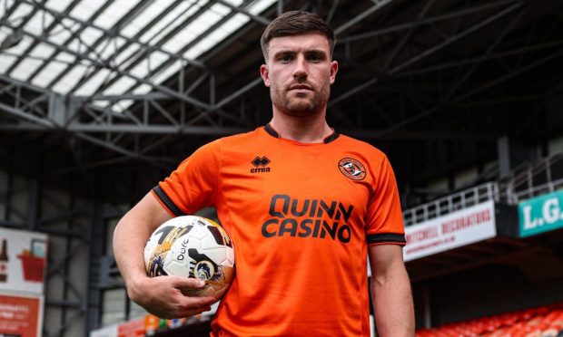 Ryan Strain in Dundee United colours